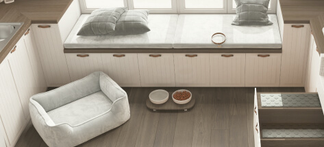 ケージ・寝床スペース